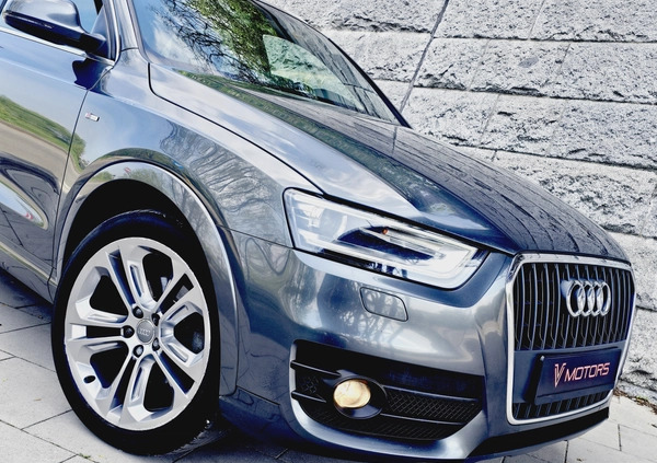 Audi Q3 cena 57700 przebieg: 239647, rok produkcji 2013 z Szczekociny małe 781